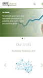 Mobile Screenshot of eris-pharma.com